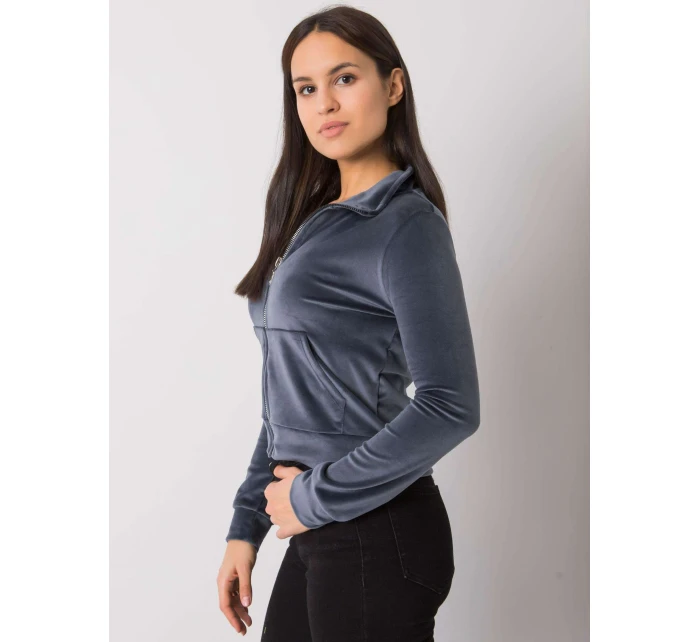 Mikina RV BL 7303.98P tmavě šedá