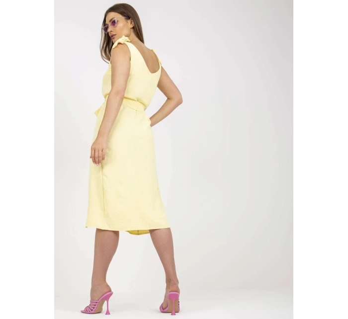 Šaty WN SK 1211.58 světle žlutá