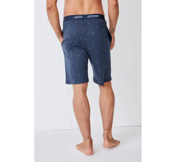 Pánské pyžamové kraťasy  tm. modré s  model 19689387 - Jockey