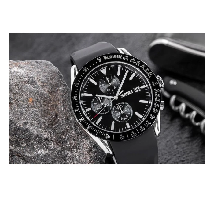 Pánské hodinky Skmei 9253PSIBK + BOX Pánské hodinky Skmei 9253PSIBK + BOX