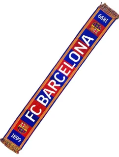 Pletená fanouškovská šála FC Barcelona N27 5004BUT27