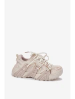 Tenisky Sportovní Boty Dámské Béžové Tonelli Tenisky Sportovní Boty Dámské Béžové Tonelli