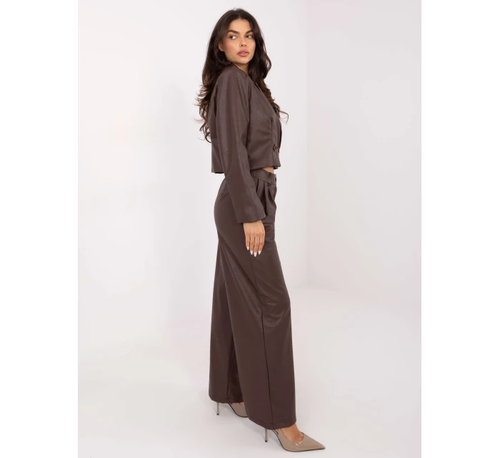 IT KR bunda FL9719.06P hnědá IT KR bunda FL9719.06P hnědá