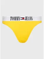 Dámské kalhotky Tommy Jeans UW0UW04208-ZGQ žluté - Tommy Hilfiger