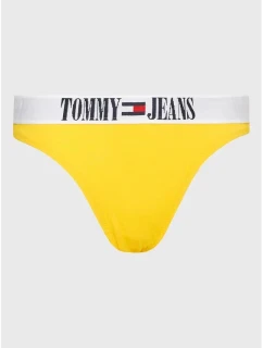 Dámské kalhotky Tommy Jeans UW0UW04208-ZGQ žluté - Tommy Hilfiger