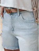 Dámské džínové šortky SUMMER JEAN blue FashionStreet SY0484 Dámské džínové šortky SUMMER JEAN blue FashionStreet SY0484