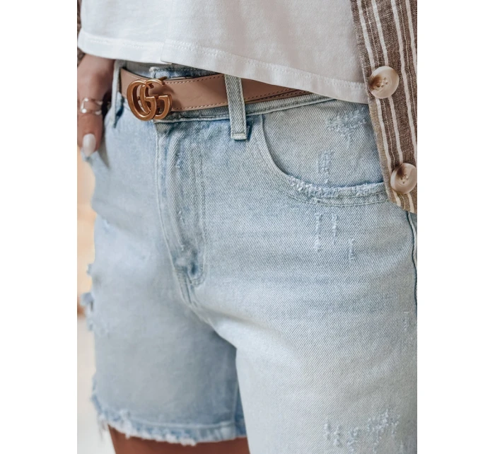 Dámské džínové šortky SUMMER JEAN blue FashionStreet SY0484 Dámské džínové šortky SUMMER JEAN blue FashionStreet SY0484