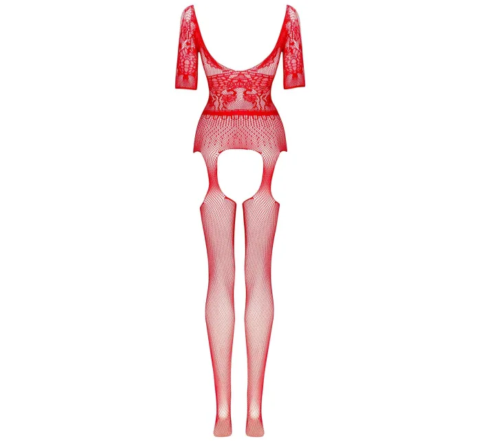 Bodystocking model 19146299 red - Beauty Night Fashion Bodystocking model 19146299 red - Beauty Night Fashion