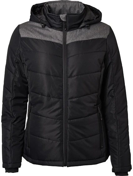Daiber JN 1133 Dámská zimní bunda 02.1133 black/anthracite melange Daiber JN 1133 Dámská zimní bunda 02.1133 black/anthracite melange