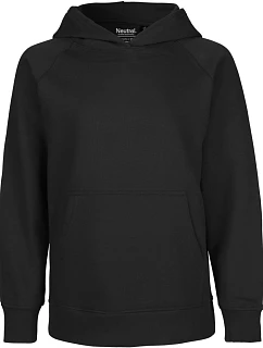 O Dětská mikina s kapucí z bio bavlny black model 22503552 - Neutral