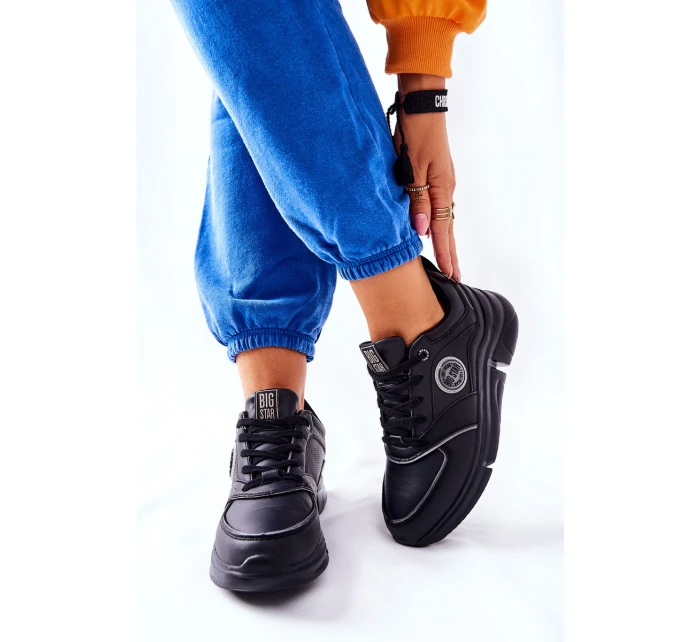 Sportovní Obuv Na Platformě Big Star model 21564985 černé - Big Star Shoes