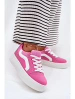 Dámské Tenisky Na Platformě Fuchsie Tellnira Dámské Tenisky Na Platformě Fuchsie Tellnira