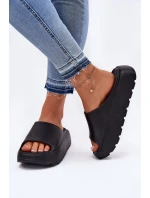 Pěnové dámské sandály na platformě černé model 21697861 - EVENTO Pěnové dámské sandály na platformě černé model 21697861 - EVENTO