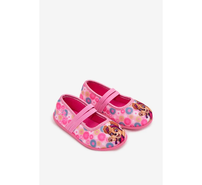 Baleríny Pantofle Pro Dívky Psi Patrol Skye Růžové Ravellina Baleríny Pantofle Pro Dívky Psi Patrol Skye Růžové Ravellina