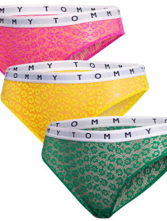 Tommy Hilfiger Tanga UW0UW025220Y0 Žlutá/zelená/růžová