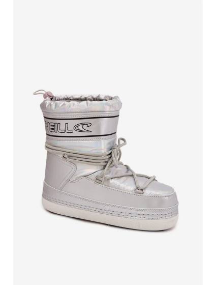 Dámské sněhule O’Neill Lisa High – stříbrné