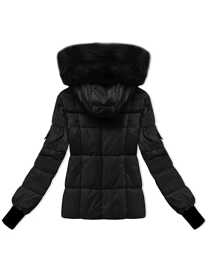 Černá dámská zimní bunda s odepínací kapucí model 21248235 - S'WEST