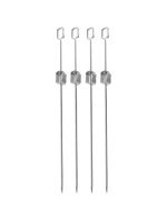 ŠPEJLE NA ŠPÍZY 4KS DÉLKA 40,5CM NEREZOVÁ OCEL