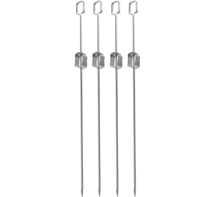 ŠPEJLE NA ŠPÍZY 4KS DÉLKA 40,5CM NEREZOVÁ OCEL