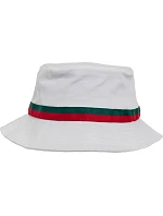 Flexfit 5003S Klobouk "Stripe" 55.003S white/fire red/green Flexfit 5003S Klobouk "Stripe" 55.003S white/fire red/green