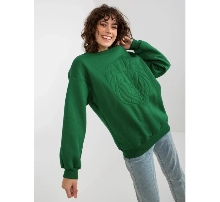 Mikina EM BL 617 4.41P tmavě zelená