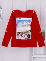 Chlapecké tričko TY BZ 9144.22 červená - FPrice