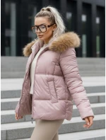 Dámská prošívaná zimní bunda SPARKLE pink FashionStreet TY5526