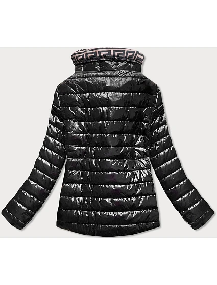 KRÓTKA KURTKA DAMSKA Z  CZARNA model 21242428 - MADE IN ITALY