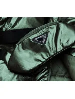 KRÓTKA ZIMOWA KURTKA DAMSKA Z ZIELONA model 21242790 - Ann Gissy