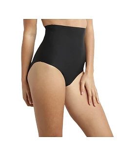Formující dámské kalhotky s vysokým pasem INVISIBLE SILHOUETTE HIGH WAIST SLIP - BELLINDA - černá