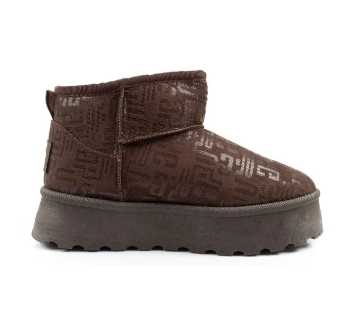 snow boots winter  boots dark brown dámské model 21406169 - Lee Cooper