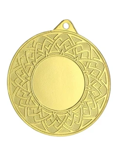 Medal złoty ogólny z miejscem na emblemat 25 mm - stalowy