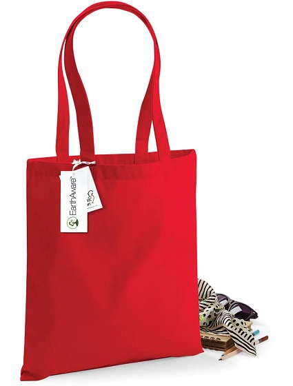 Westford Mill W 801 EarthAware™ taška z bio bavlny 50.0801 classic red Westford Mill W 801 EarthAware™ taška z bio bavlny 50.0801 classic red
