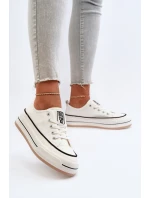 Dámské tenisky Big Star model 21653758 Bílé - Big Star Shoes Dámské tenisky Big Star model 21653758 Bílé - Big Star Shoes