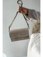 Batoh z přírodního semiše béžový Mirine Batoh z přírodního semiše béžový Mirine