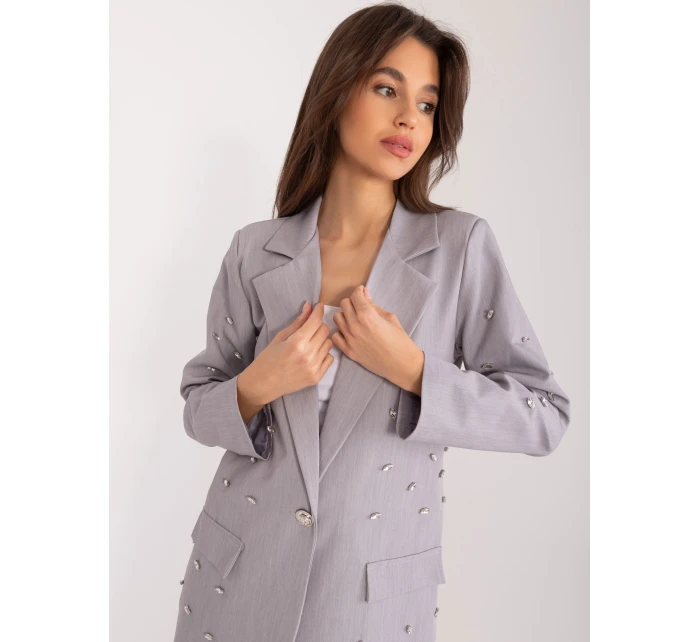 Marynarka DHJ MA model 21217544 szary - FPrice