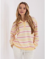 Bluzka IT BZ  jasny żółty model 21834272 - FPrice