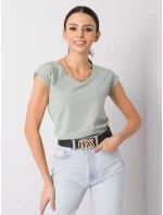 T shirt RV TS model 18622274 pistacjowy - FPrice T shirt RV TS model 18622274 pistacjowy - FPrice