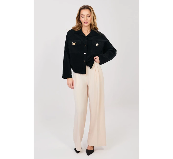 hřejivá kordová bunda model 224988 Rue Paris