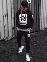 Pánské černé tepláky model 21967188 - Dstreet