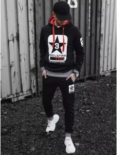 Pánské černé tepláky model 21967188 - Dstreet