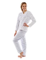 Dámské pyžamo Flora 6456 dove grey - Vestis