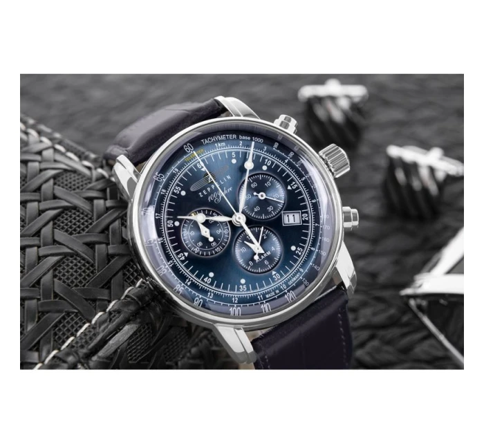 ZEPPELIN 100 Yahre Pánské hodinky 7680-3 + BOX ZEPPELIN 100 Yahre Pánské hodinky 7680-3 + BOX