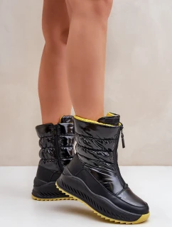 Dámské zimní boty Big Star OO274A395 Černé