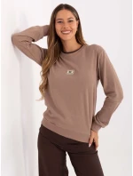 Bluza RV BL model 21319968 ciemny bezowy - FPrice Bluza RV BL model 21319968 ciemny bezowy - FPrice