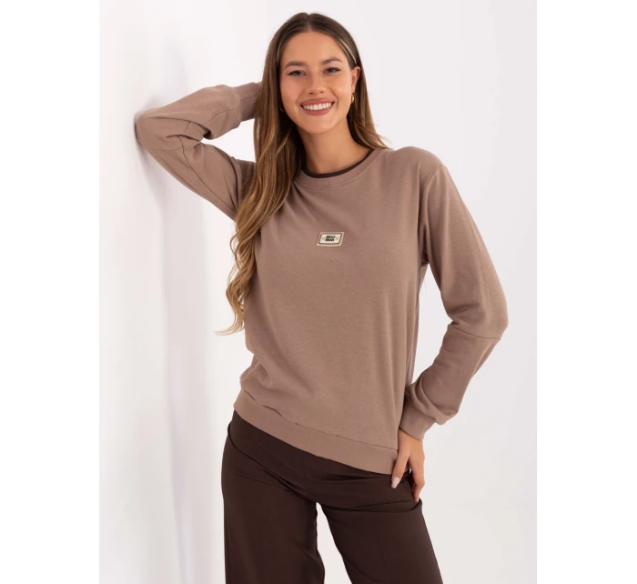 Bluza RV BL model 21319968 ciemny bezowy - FPrice Bluza RV BL model 21319968 ciemny bezowy - FPrice