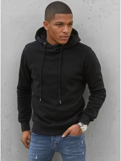 Pánská mikina s kapucí černá FashionStreet BX5429