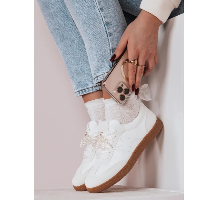 Dámské sportovní tenisky PEARLSTEP white FashionStreet ZY0681