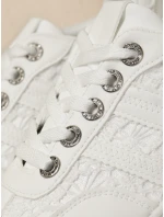 Dámské tenisky na platformě bílé FashionStreet ZY1394