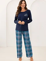 Pyžamo Regina 743 long/r S-XL dámské